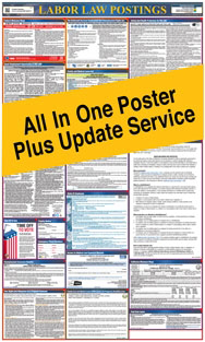 All In One Labor Law Poster Update Service